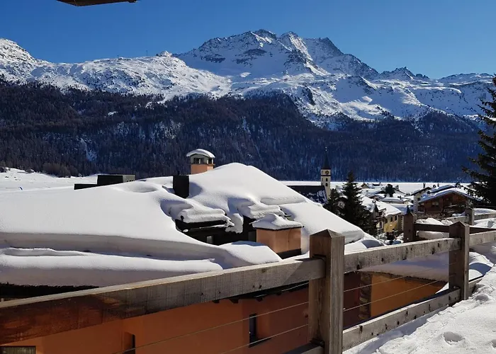 Apartman Chesa Bellaval, Haus La Vuolp 2 1 2-zimmerwohnung Silvaplana